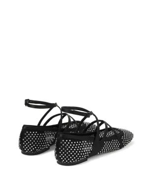 Jimmy Choo Astoria バレエフラット ブラック - サムネイル3