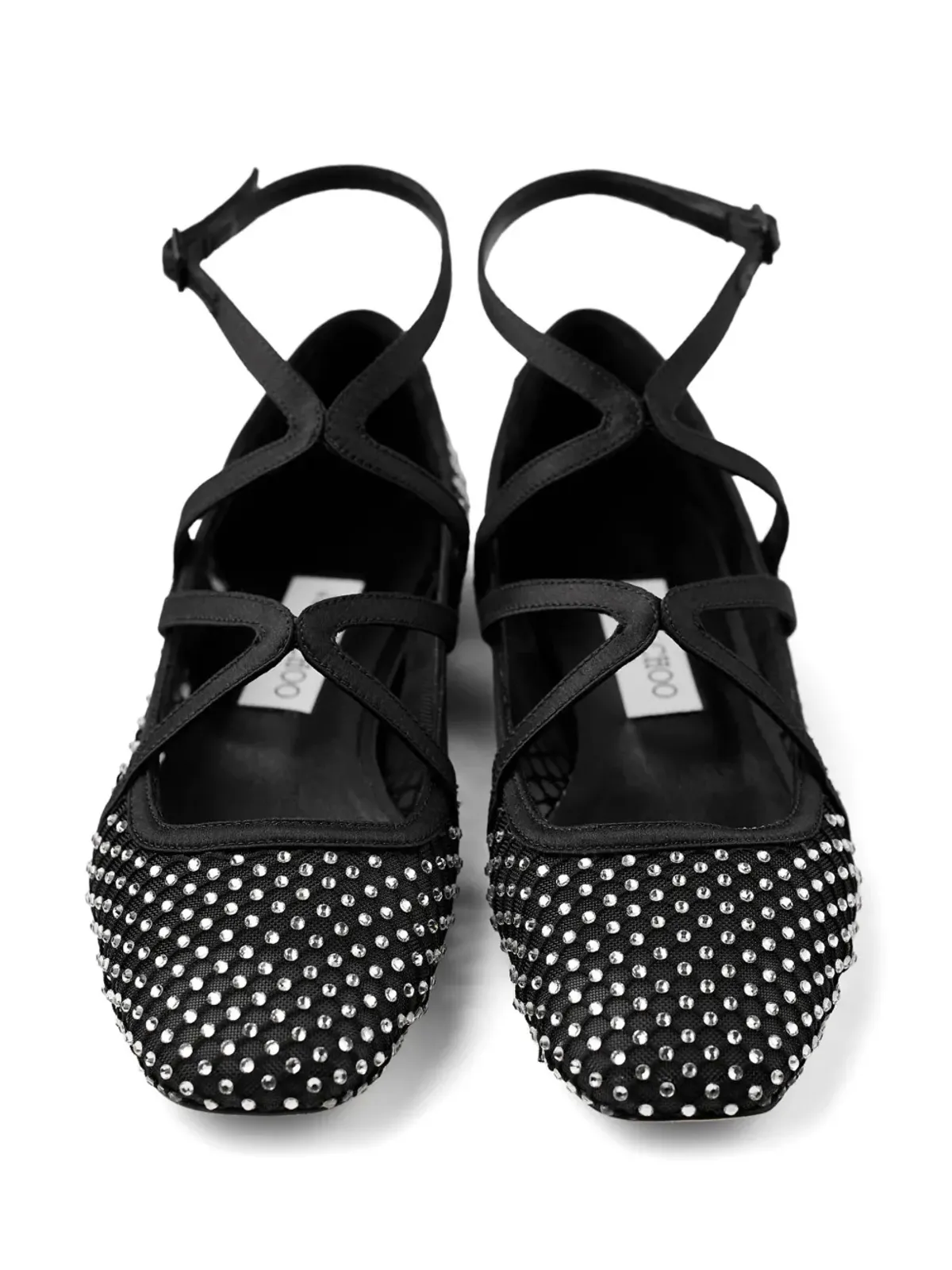 Jimmy Choo Astoria バレエフラット ブラック - 画像4