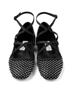 Jimmy Choo Astoria バレエフラット ブラック - サムネイル4