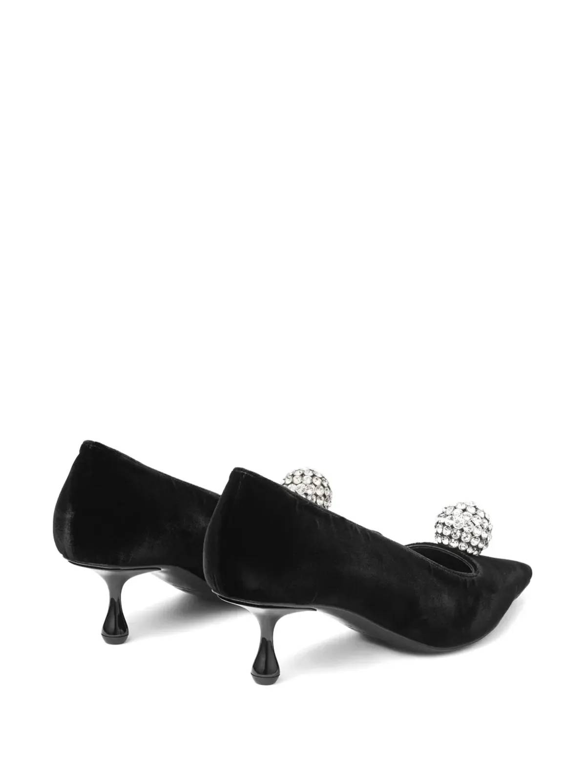 Jimmy Choo 50mm Orbパンプス - ブラック - 画像5