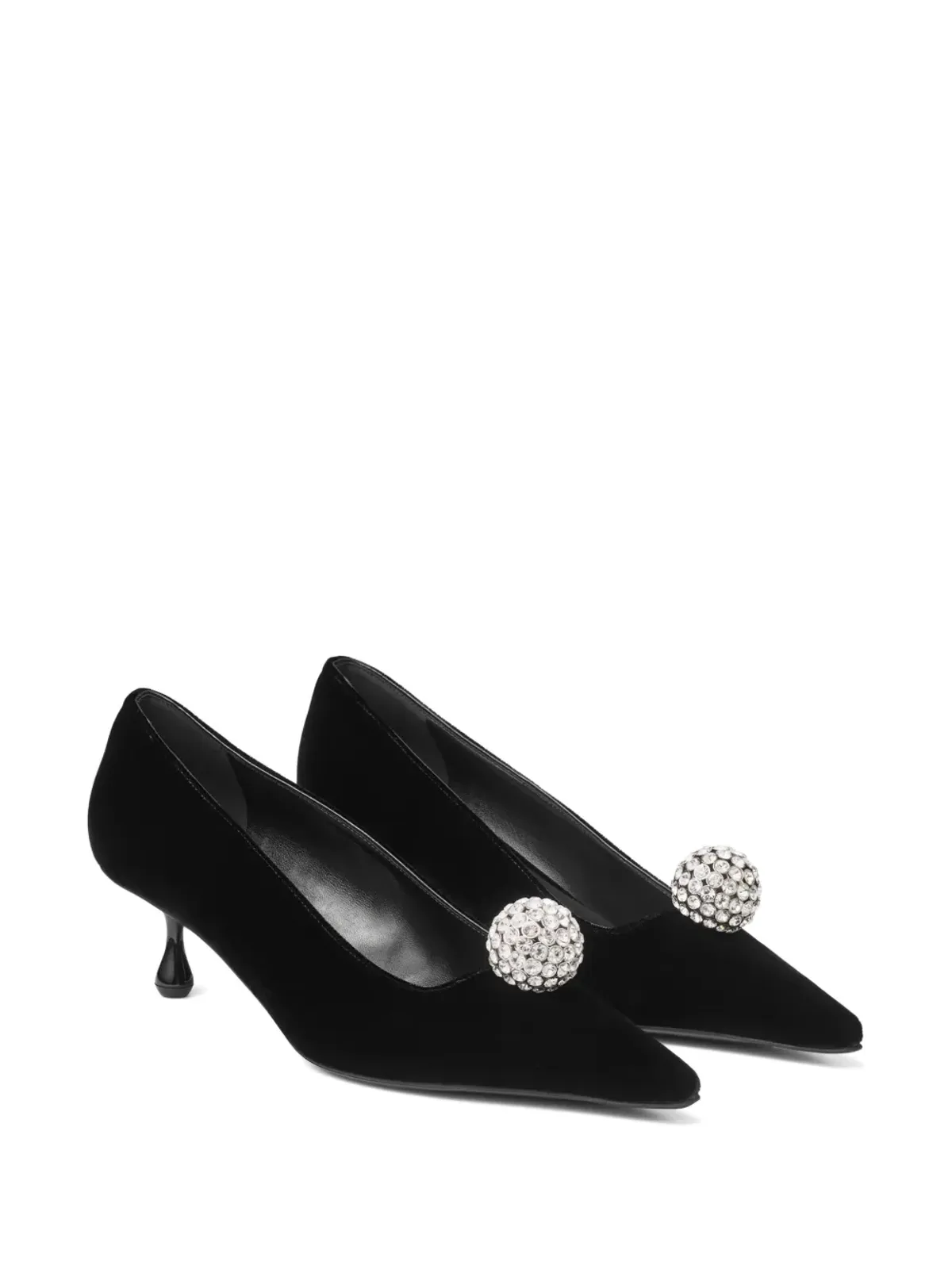 Jimmy Choo 50mm Orbパンプス - ブラック - 画像2