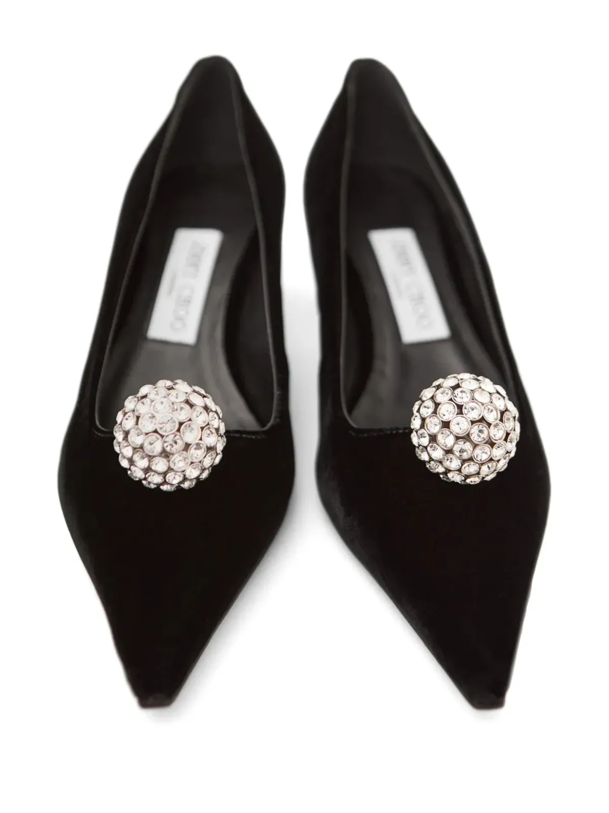 Jimmy Choo 50mm Orbパンプス - ブラック - 画像4