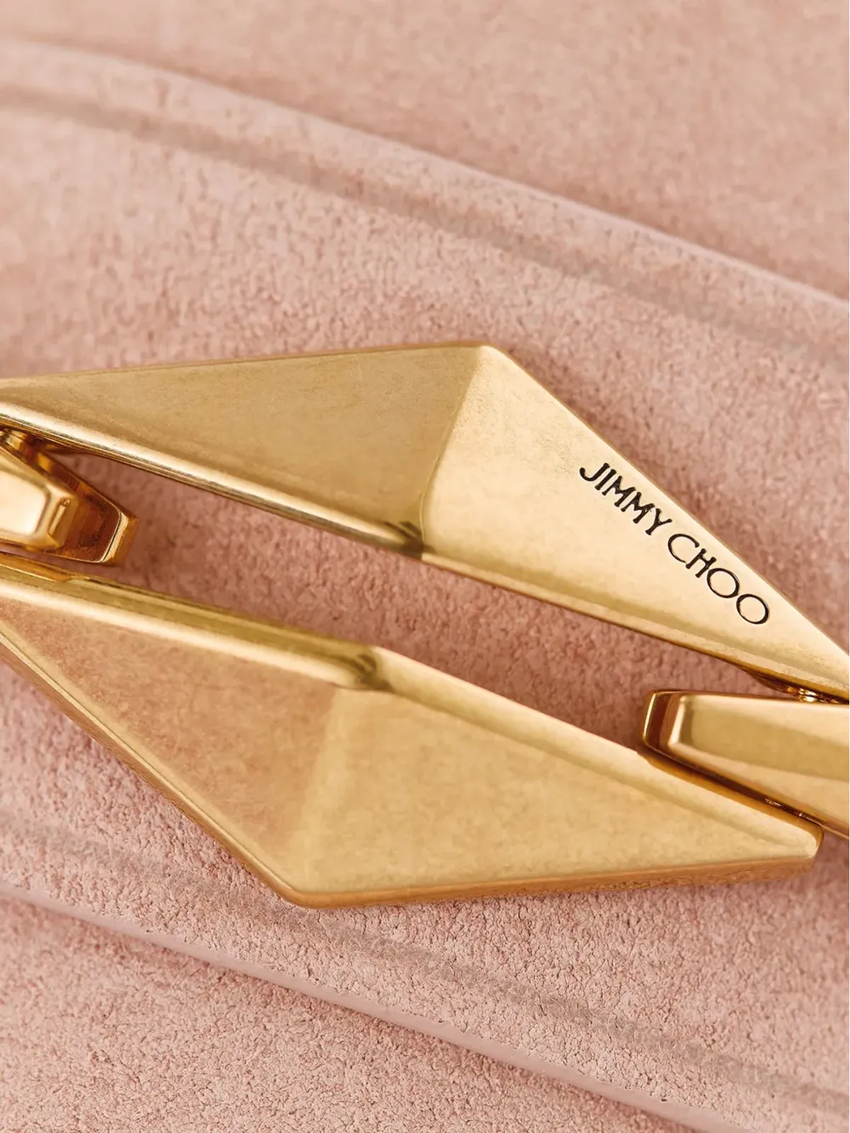 Jimmy Choo Maddie Diamond ローファー ピンク - 画像5
