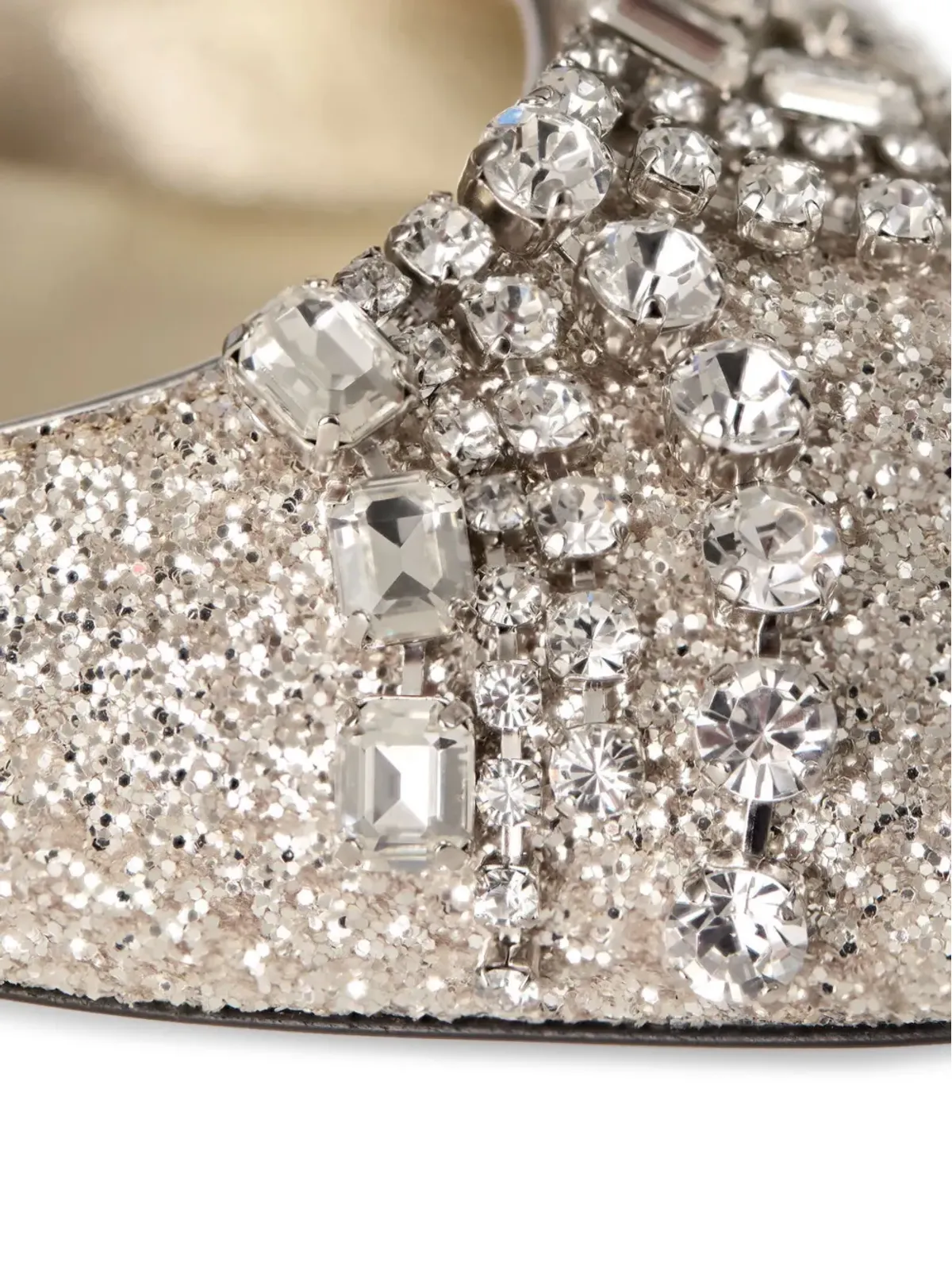 Jimmy Choo レザー パンプス - ゴールド - 画像5