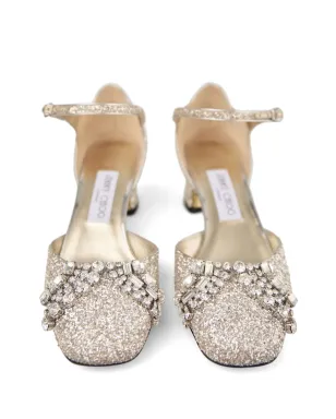 Jimmy Choo レザー パンプス - ゴールド - サムネイル4