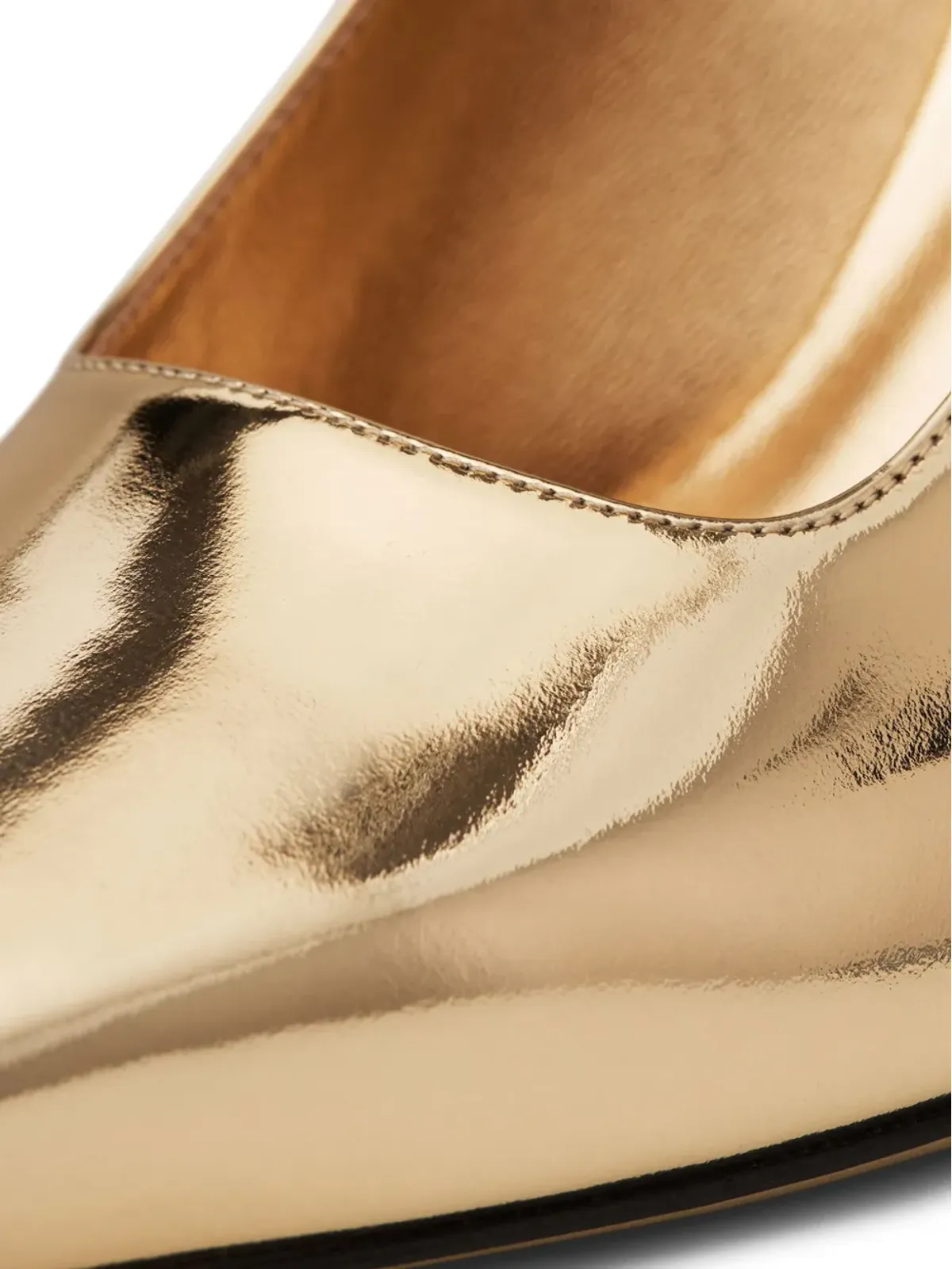 Jimmy Choo 95 Ixiaパンプス - ゴールド - 画像5