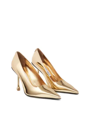 Jimmy Choo 95 Ixiaパンプス - ゴールド - サムネイル2