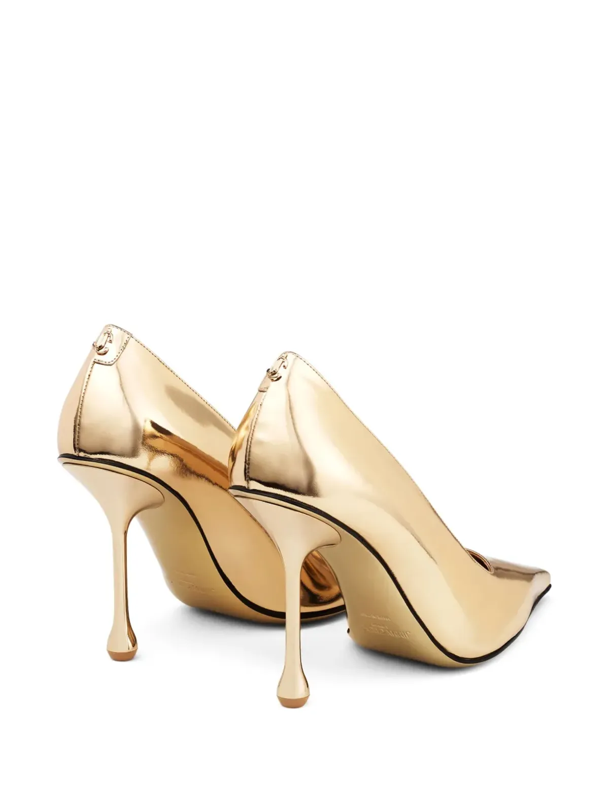 Jimmy Choo 95 Ixiaパンプス - ゴールド - 画像3