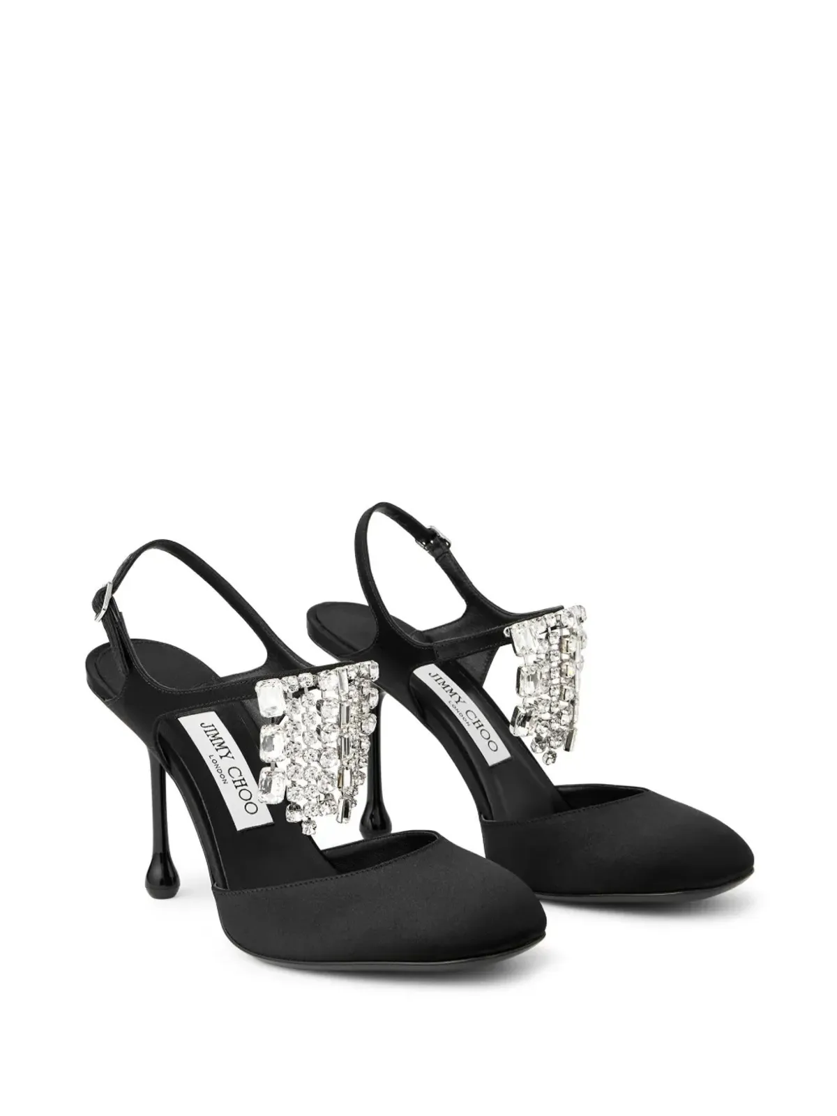 Jimmy Choo Verity パンプス 95mm ブラック - 画像2