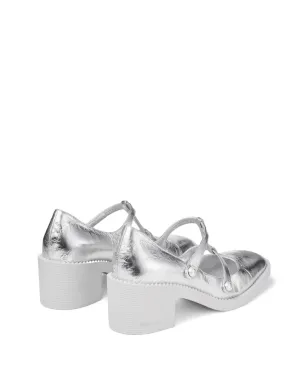Jimmy Choo アデリン パンプス - シルバー - サムネイル3
