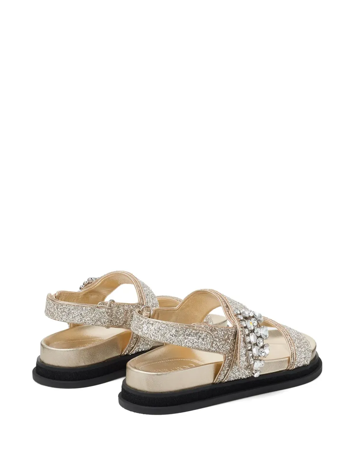 Jimmy Choo Verity サンダル - ゴールド - 画像3