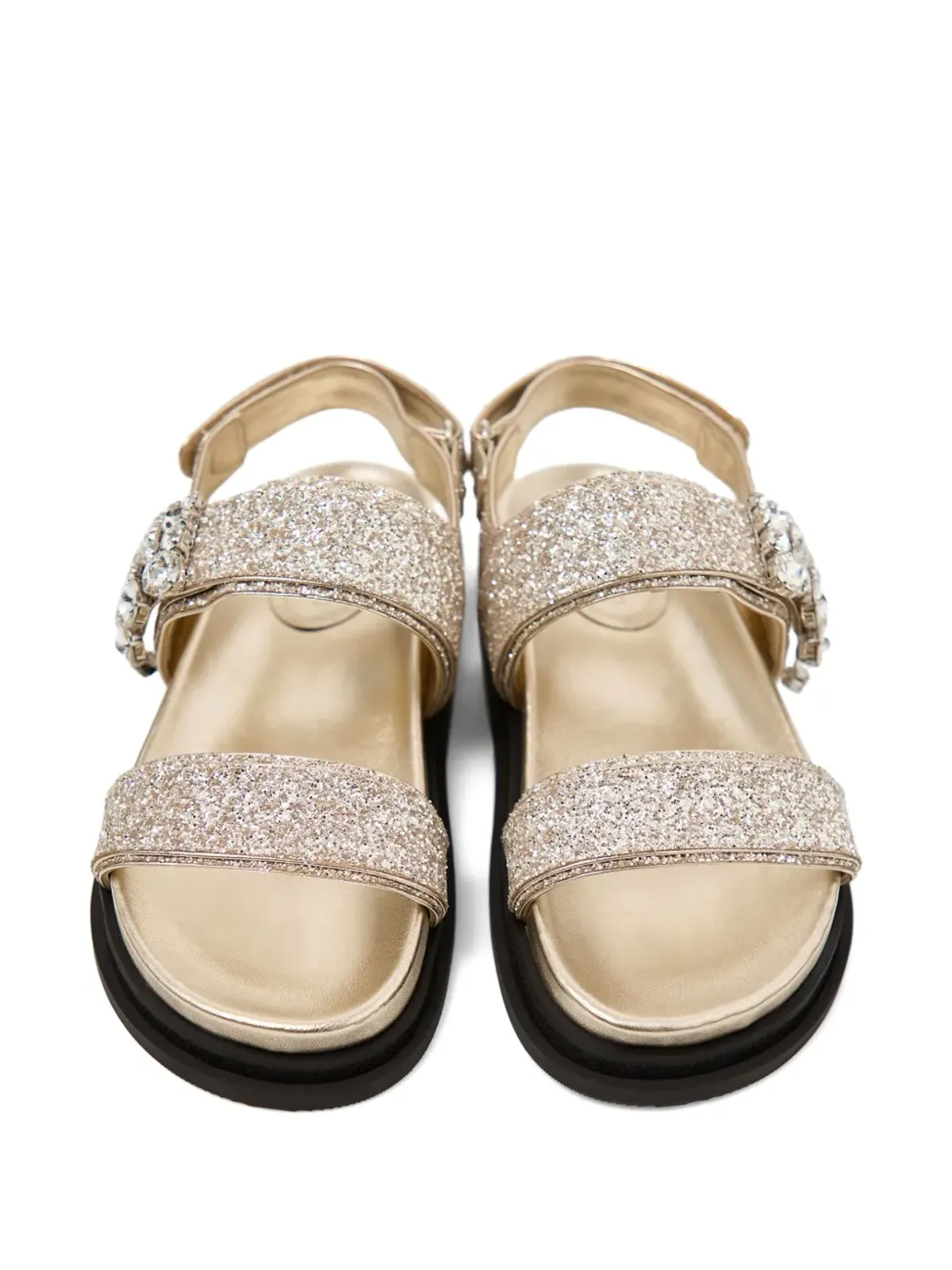 Jimmy Choo Verity サンダル - ゴールド - 画像4