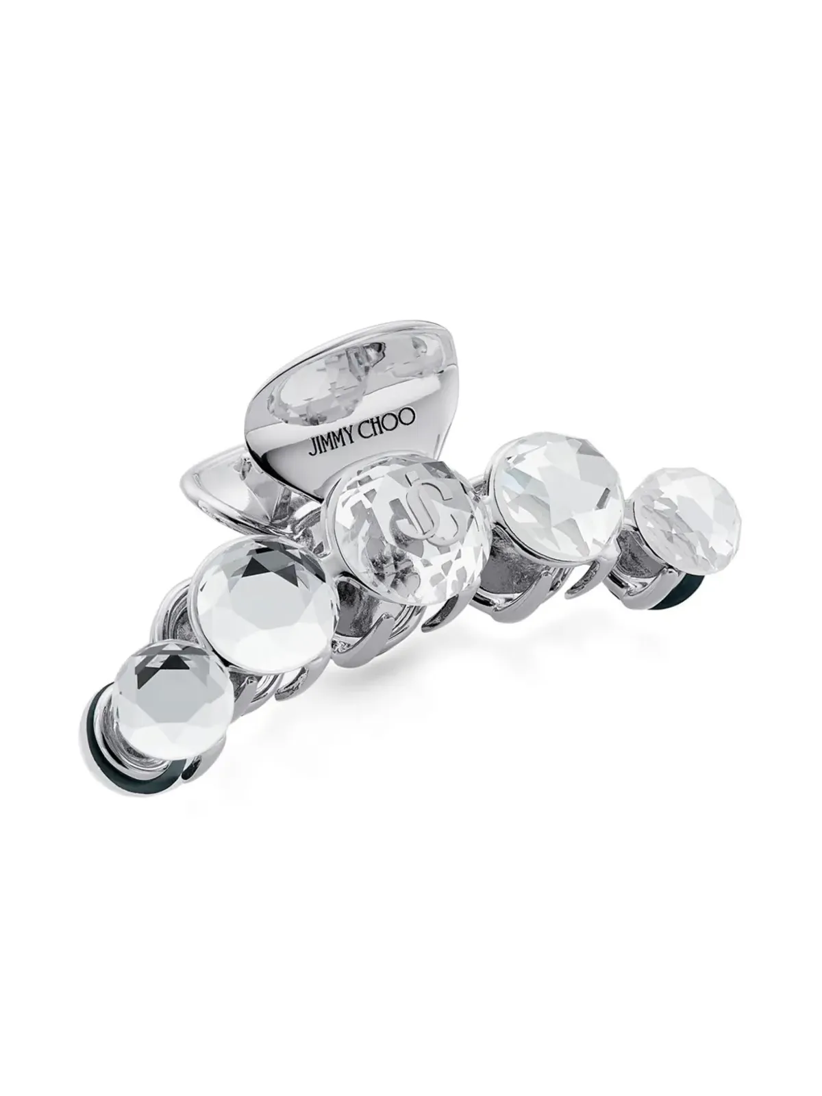 Jimmy Choo クロー型ヘアクリップ シルバー - 画像2