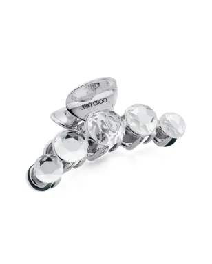Jimmy Choo クロー型ヘアクリップ シルバー - サムネイル2