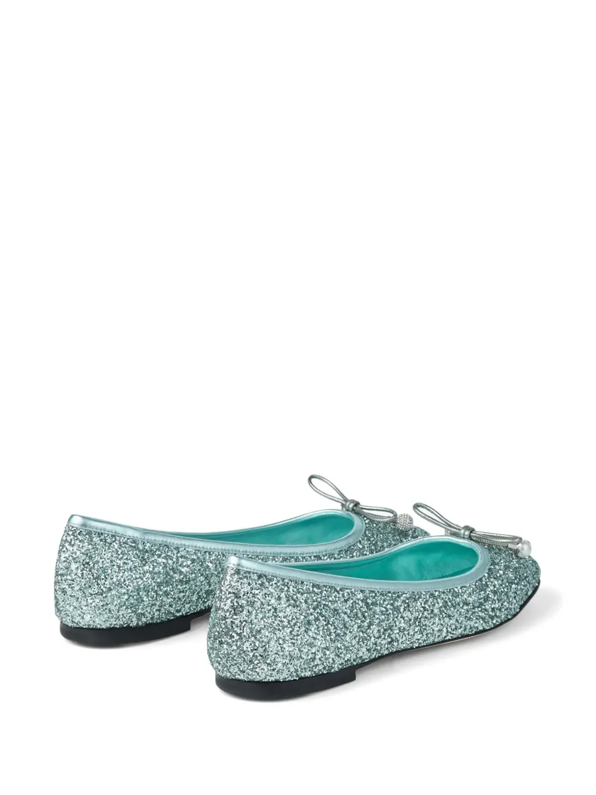 Jimmy Choo Elme バレエフラット グリーン - 画像3