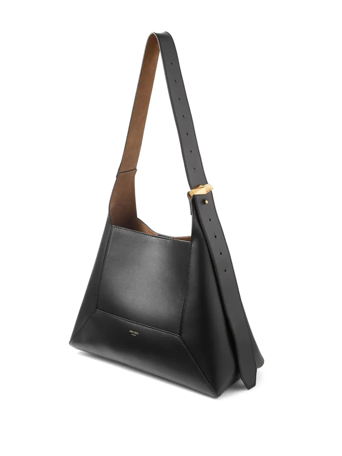 Jimmy Choo ダイヤモンド ショルダーバッグ - ブラック - 画像3