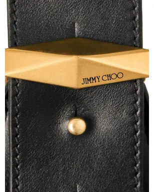 Jimmy Choo ダイヤモンド ショルダーバッグ - ブラック - サムネイル4