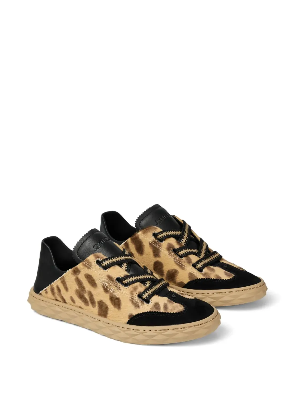 Jimmy Choo ダイヤモンドライトフレックス スニーカー - ブラック - 画像2