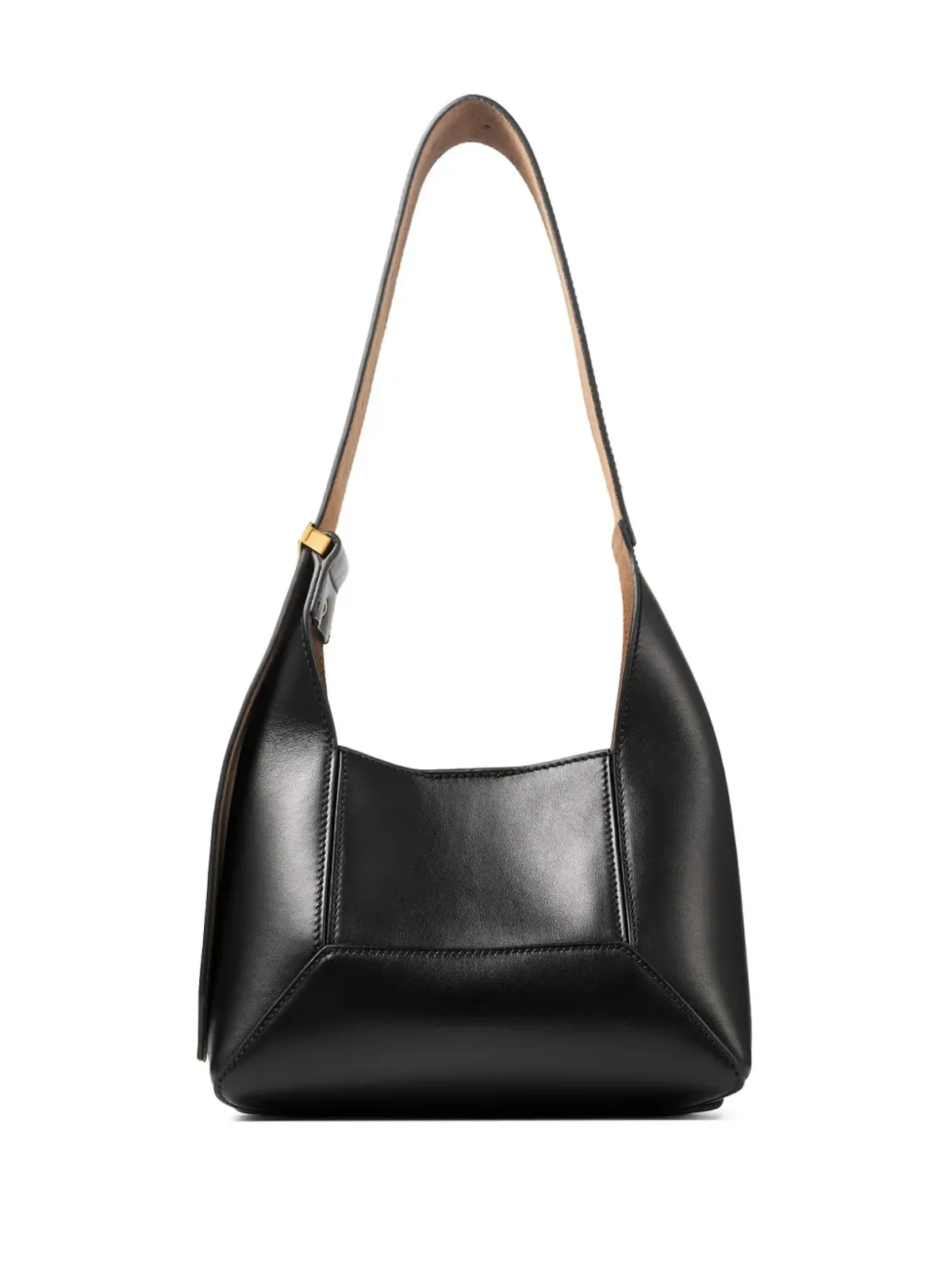 Jimmy Choo 小型ダイヤモンドショルダーバッグ ブラック - 画像2