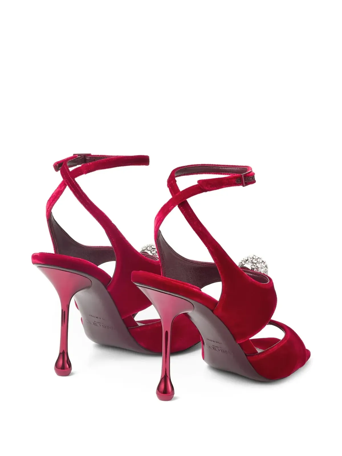 Jimmy Choo 95 Orb サンダル - レッド - 画像5