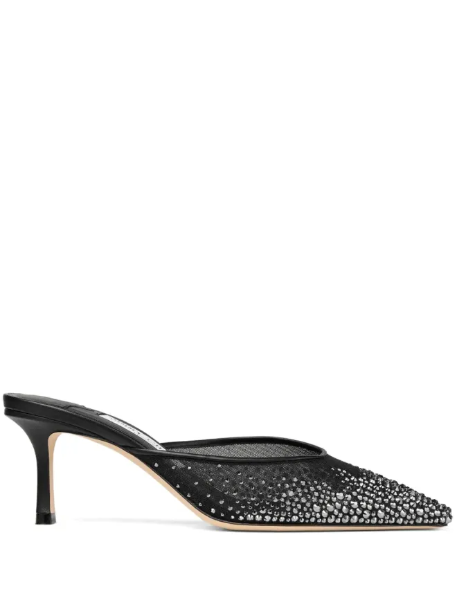 Jimmy Choo Jimmy Choo ヴィヴィ ミュール - ブラックの商品画像