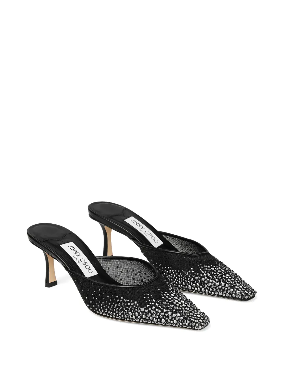 Jimmy Choo ヴィヴィ ミュール - ブラック - 画像2
