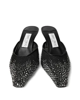 Jimmy Choo ヴィヴィ ミュール - ブラック - サムネイル4