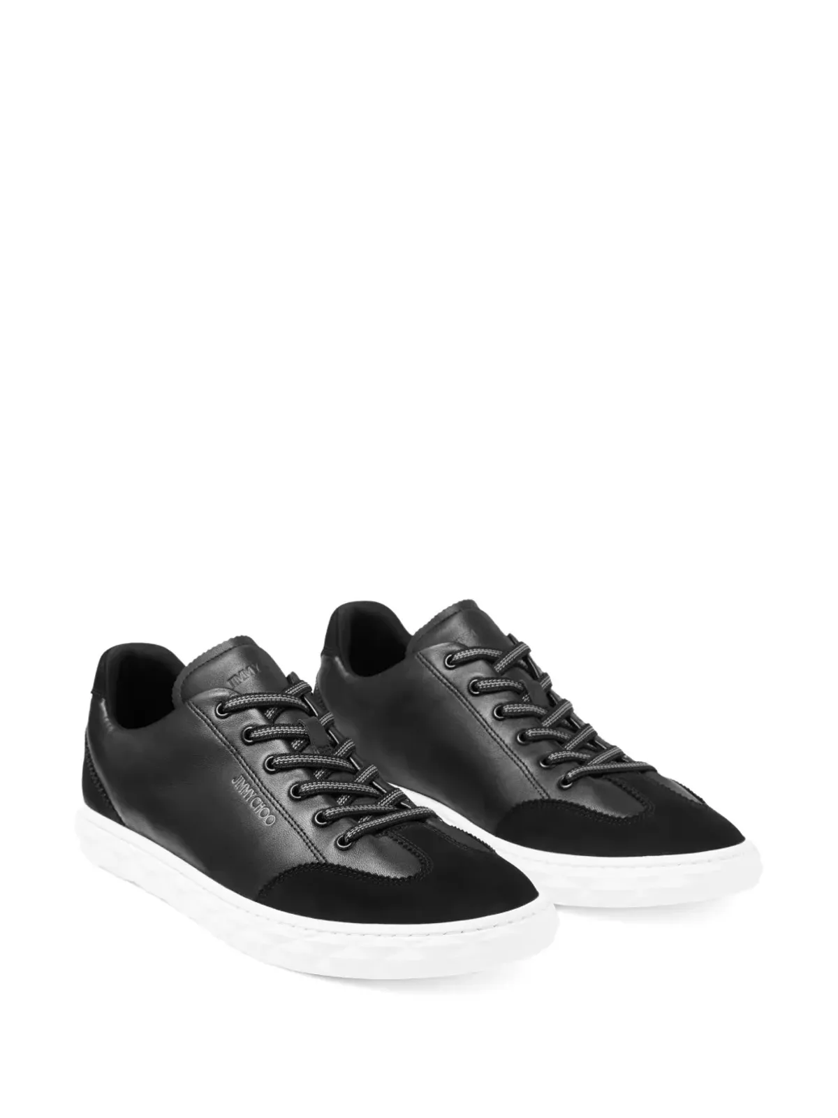 Jimmy Choo ダイヤモンドスニーカー ブラック - 画像2