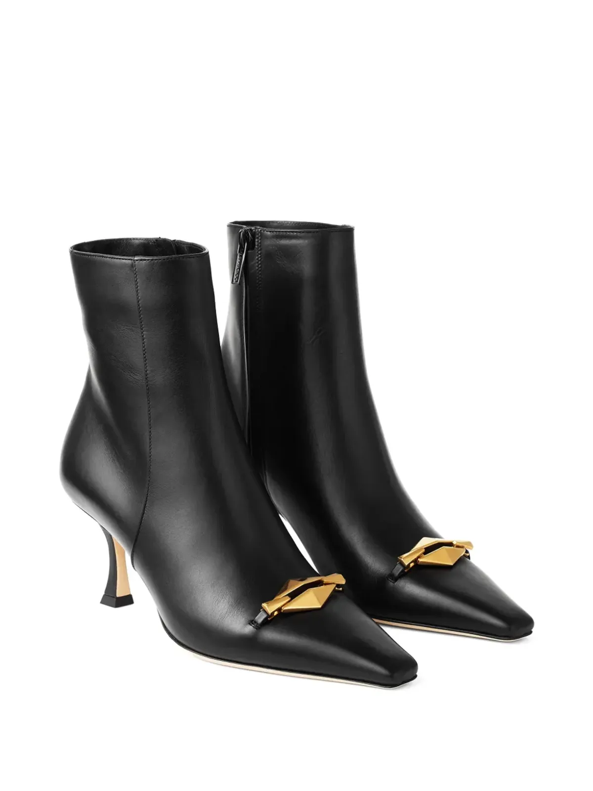 Jimmy Choo 70mm Ryker アンクルブーツ ブラック - 画像2
