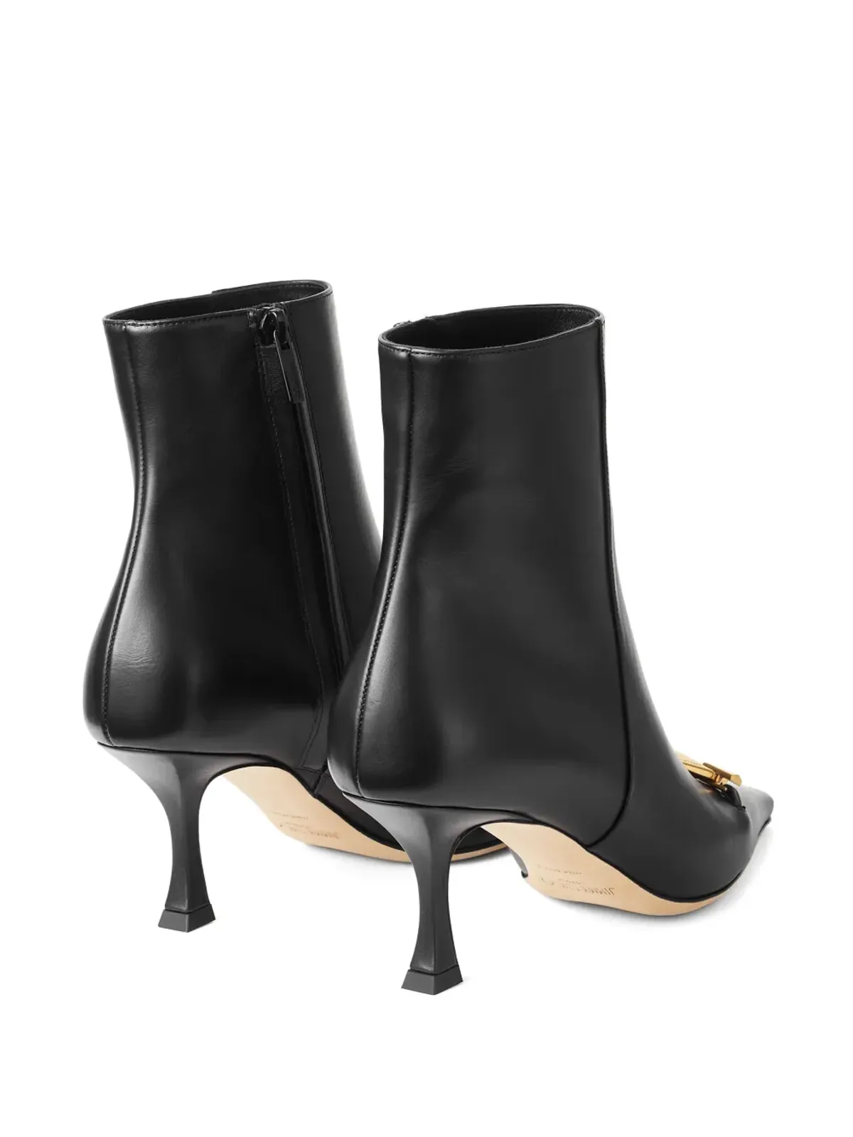 Jimmy Choo 70mm Ryker アンクルブーツ ブラック - 画像3