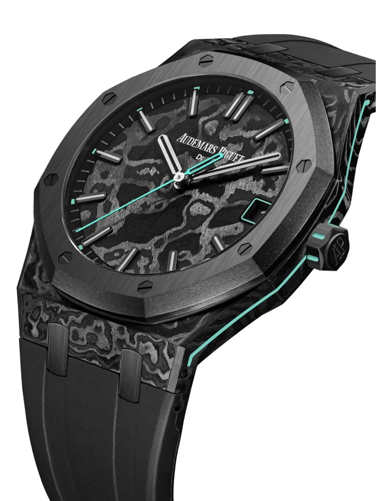 DiW (Designa Individual Watches) customised ロイヤルオーク アクア 41mm - ブラック - 画像2