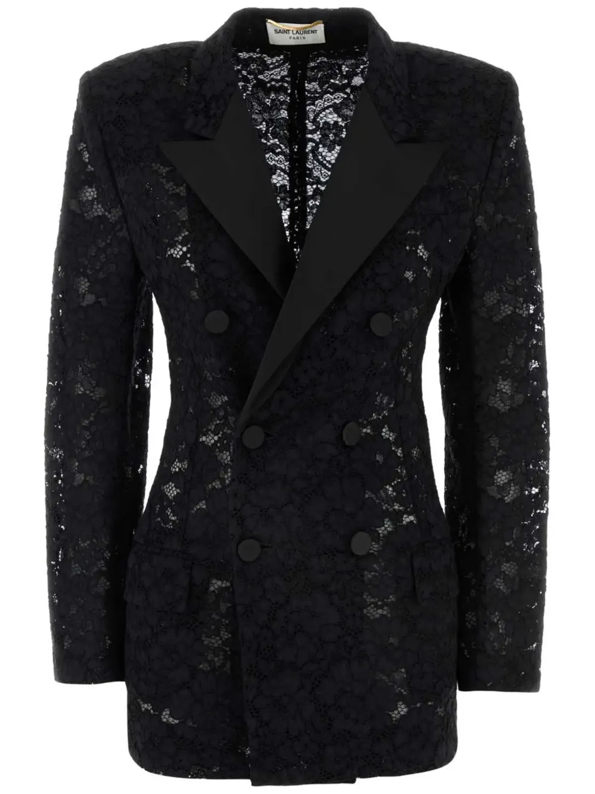 Saint Laurent ダブルブレスト タキシードジャケット - 画像1