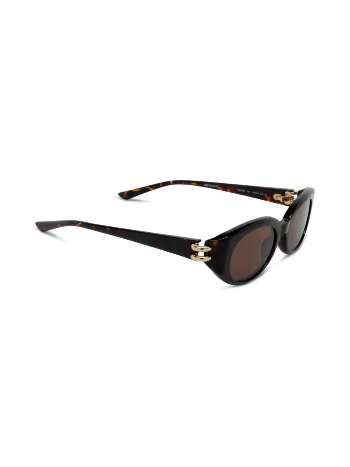 Alexander McQueen Eyewear ラウンドフレームサングラス - 画像2