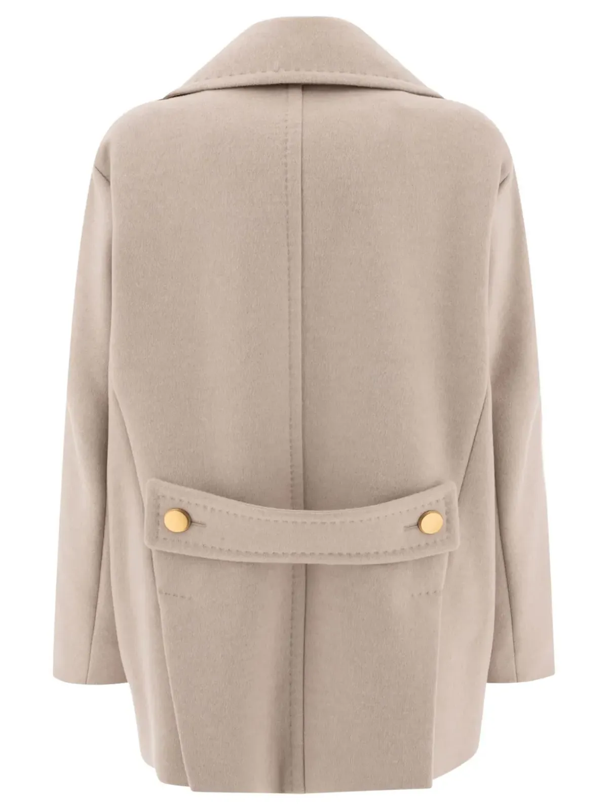 Max Mara カシミヤコート - ニュートラルカラー - 画像2