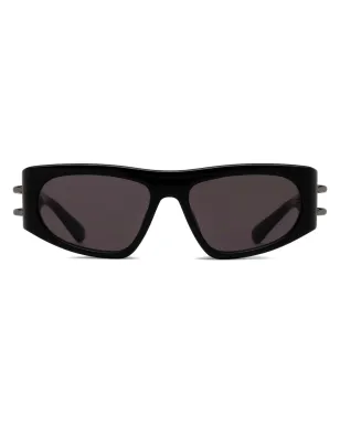 Alexander McQueen Eyewear スクエアフレームサングラス - サムネイル1