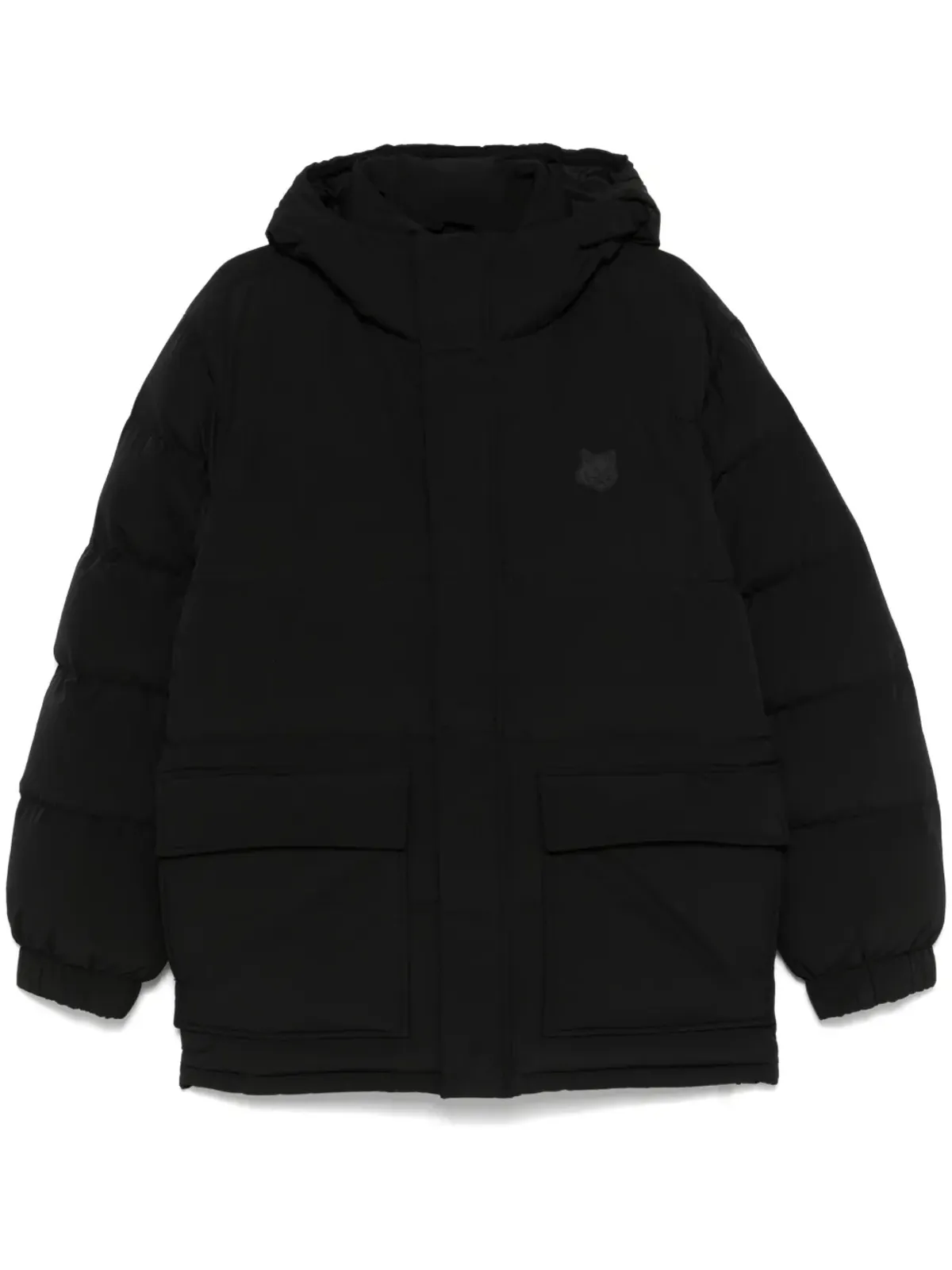 Maison Kitsuné フード付きダウンジャケット - 画像1