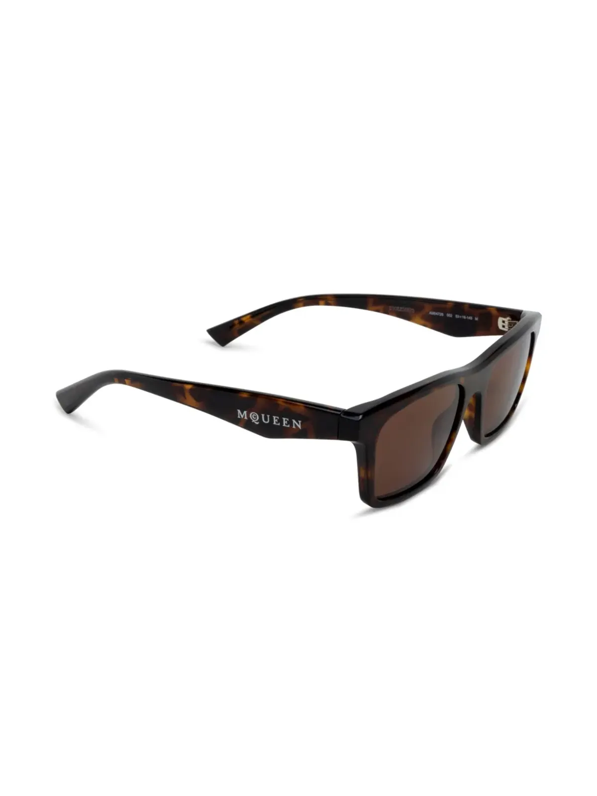 Alexander McQueen Eyewear スクエアフレームサングラス - 画像2