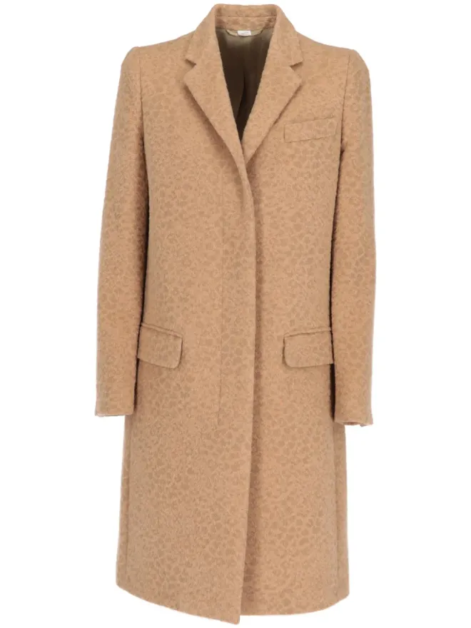 Helmut Lang Pre-Owned Helmut Lang Pre-Owned レオパード柄コートの商品画像
