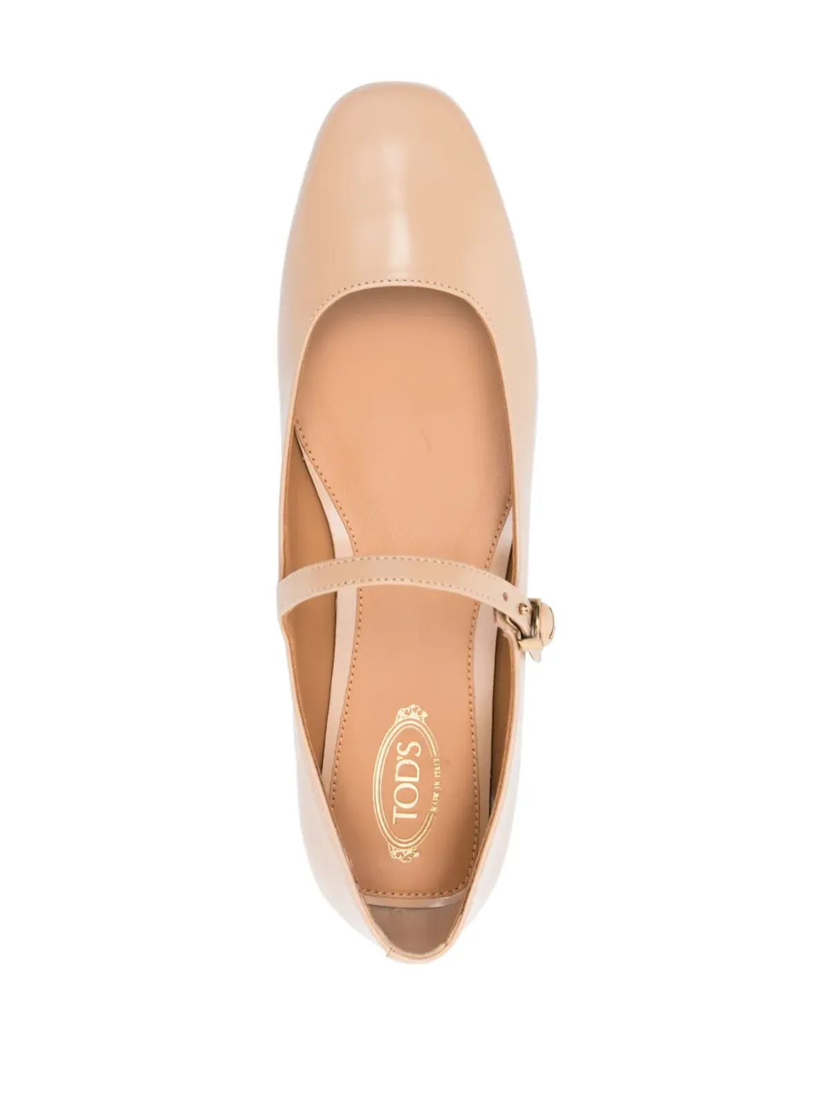 Tod's レザー バレエフラット - 画像4