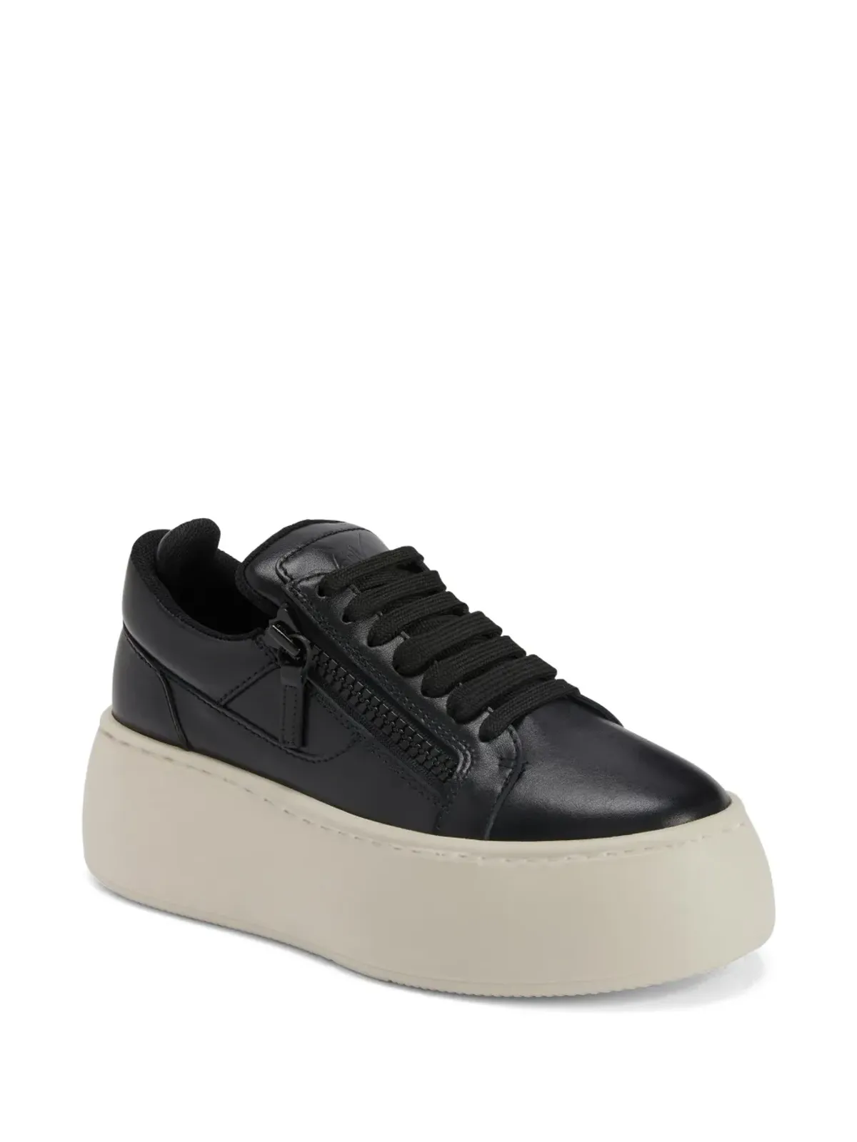 Giuseppe Zanotti GZ94 Maxiプラットフォームスニーカー - ブラック - 画像2