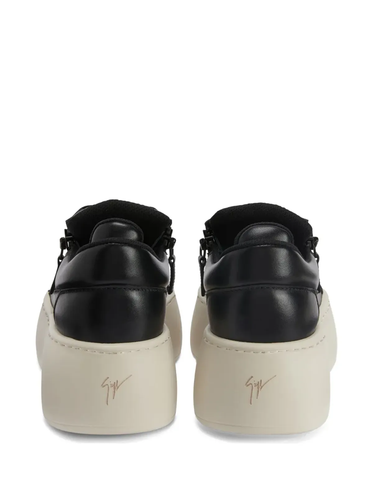 Giuseppe Zanotti GZ94 Maxiプラットフォームスニーカー - ブラック - 画像3