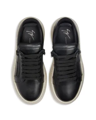 Giuseppe Zanotti GZ94 Maxiプラットフォームスニーカー - ブラック - サムネイル4