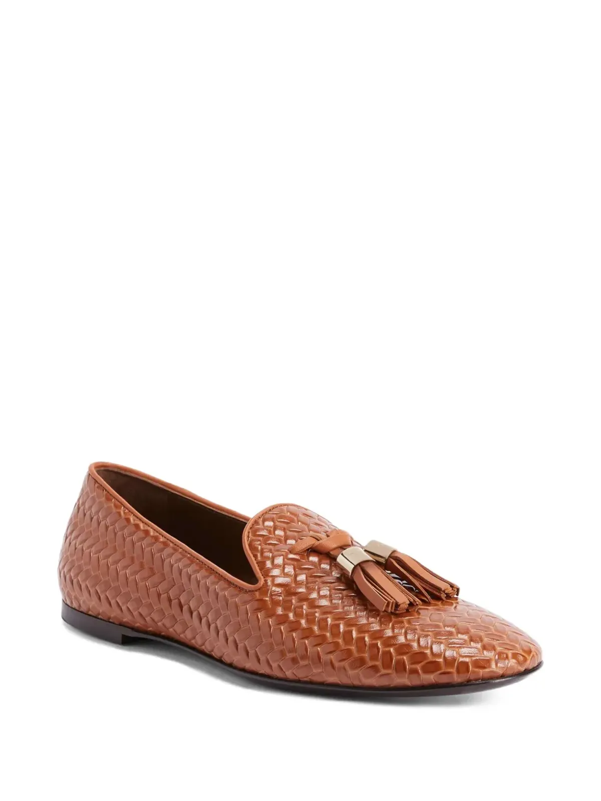 Giuseppe Zanotti GZ-Weave ローファー - 画像2