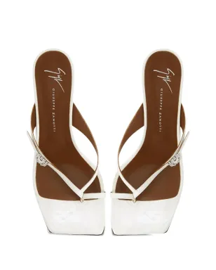 Giuseppe Zanotti アマンディーヌ サンダル - ホワイト - サムネイル4