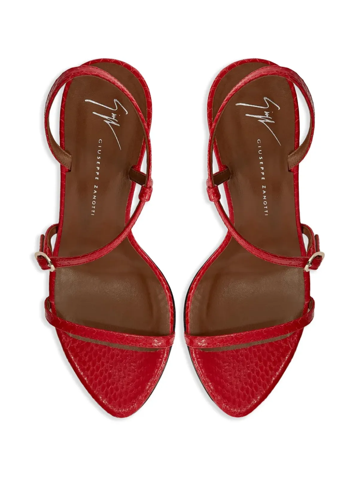 Giuseppe Zanotti Audrinette サンダル - レッド - 画像4
