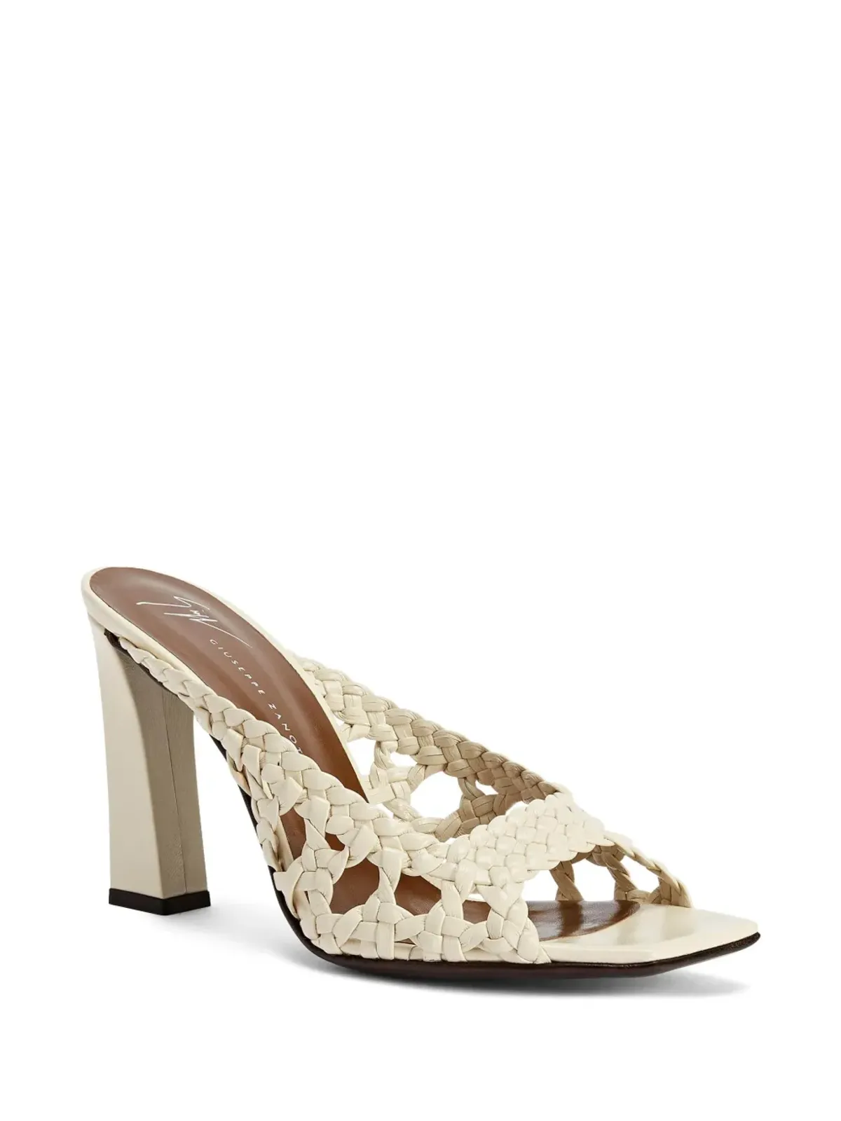 Giuseppe Zanotti 90mm Mya サンダル - ホワイト - 画像2