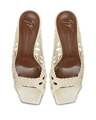 Giuseppe Zanotti 90mm Mya サンダル - ホワイト - サムネイル4