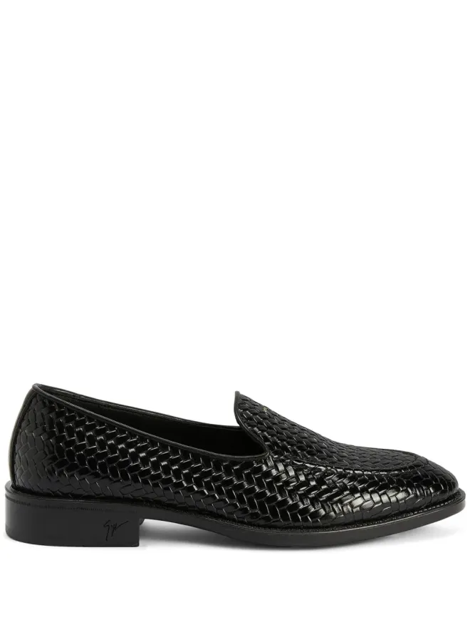 Giuseppe Zanotti Giuseppe Zanotti Renaud ローファー - ブラックの商品画像