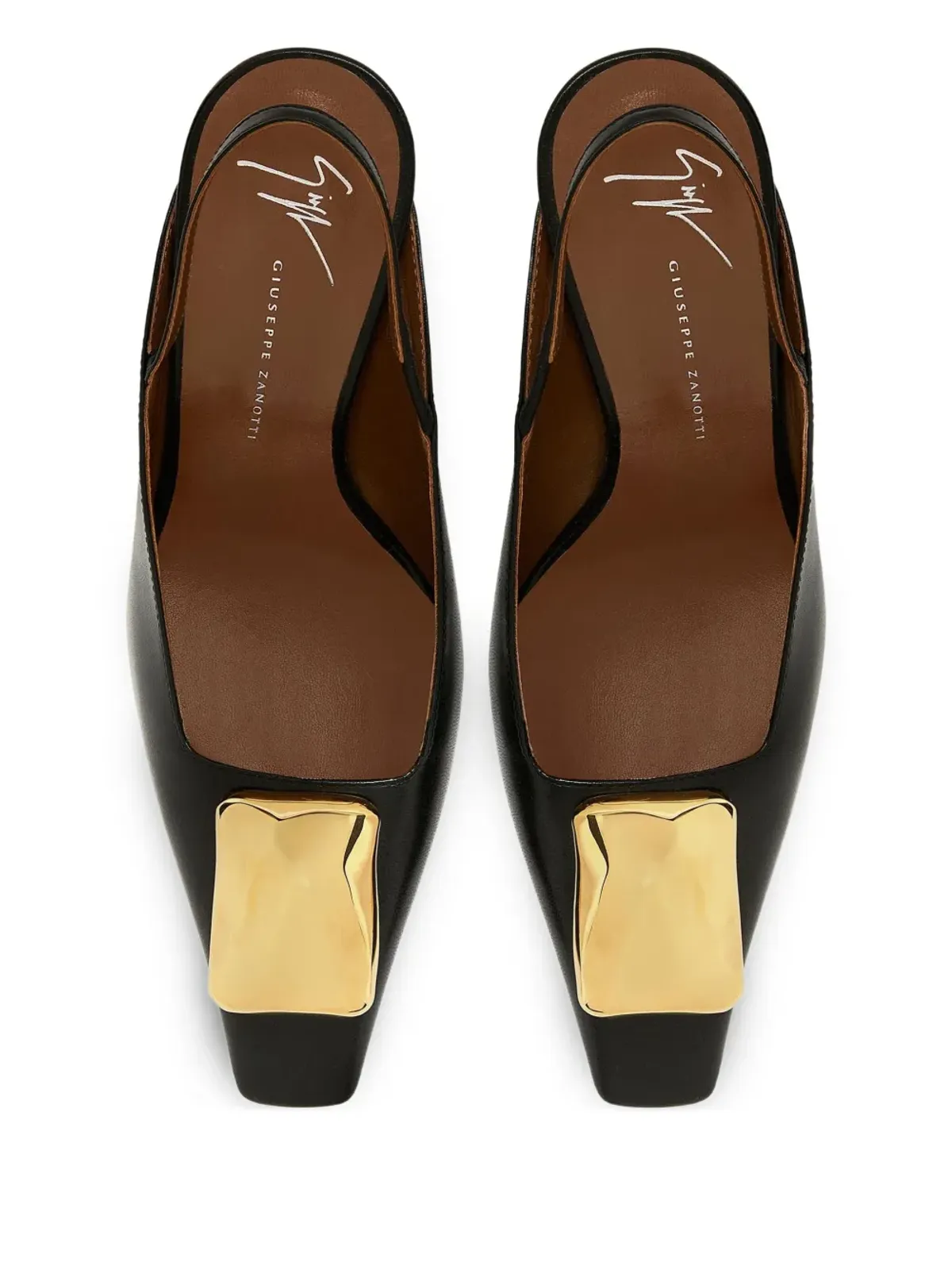 Giuseppe Zanotti 90mm Brendha Stone パンプス - ブラック - 画像4