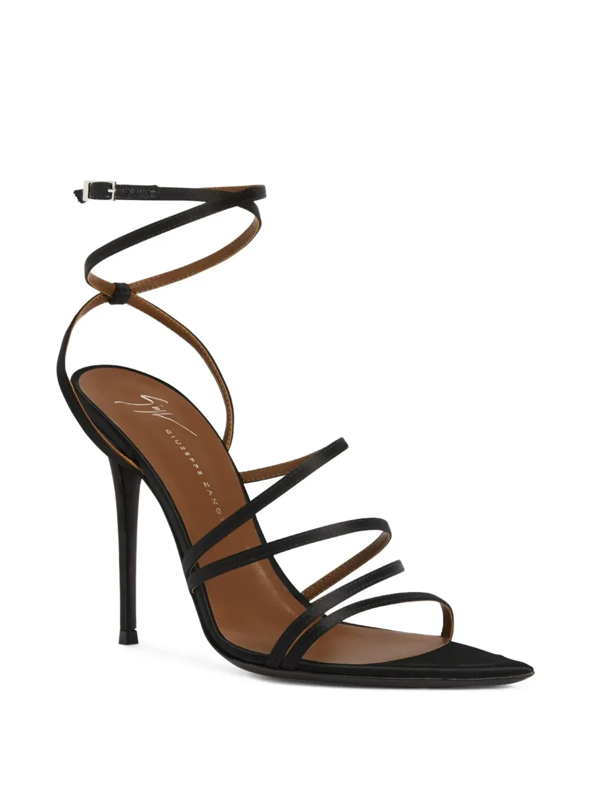Giuseppe Zanotti 105mm Intriigo Claire サンダル - ブラック - 画像2